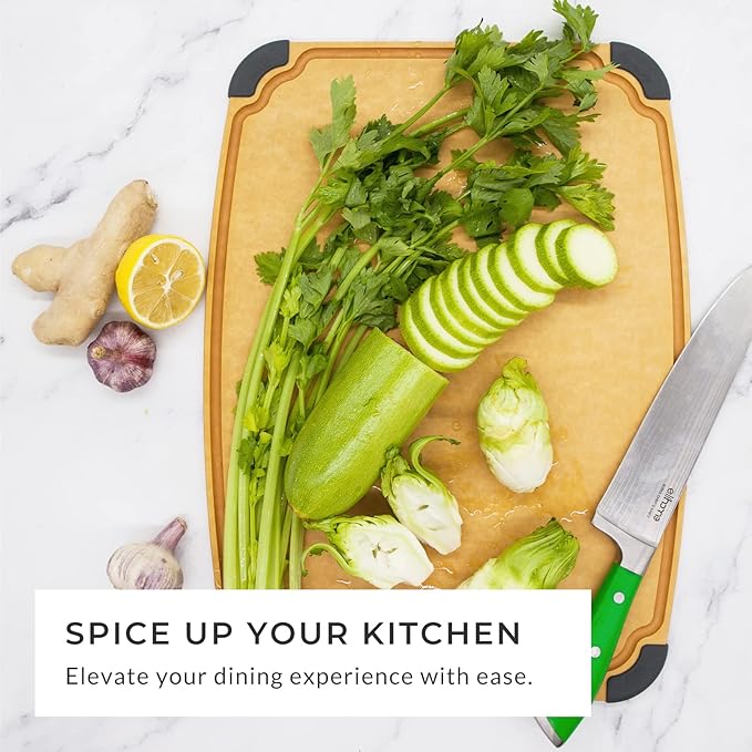Elihome Essential Series 4-in1 Cutting Board Set