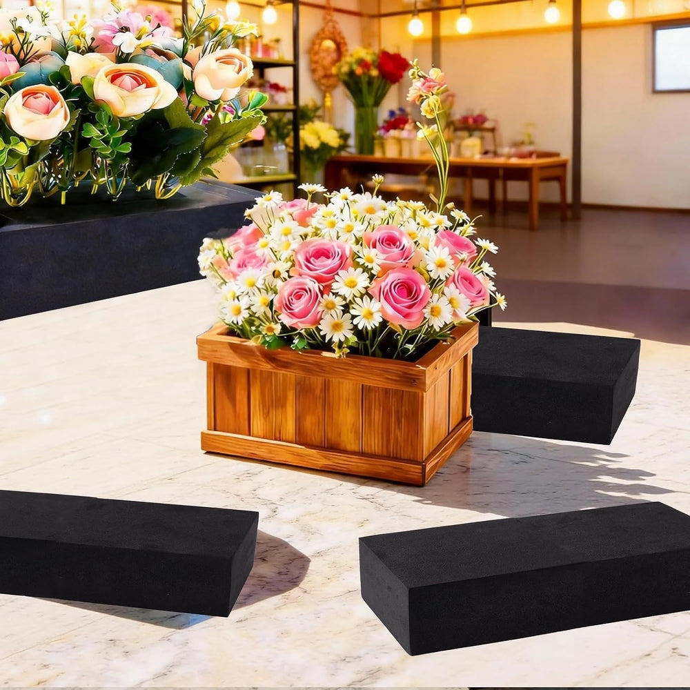 12 Piece Reusable Floral Foam Blocks, 11.8 x 4.7 x 2 Inch, Water Resistant, f...