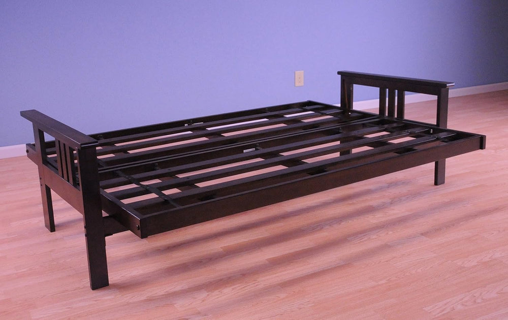 Kodiak Furniture Full Monterey Wood Futon Frame | Espresso