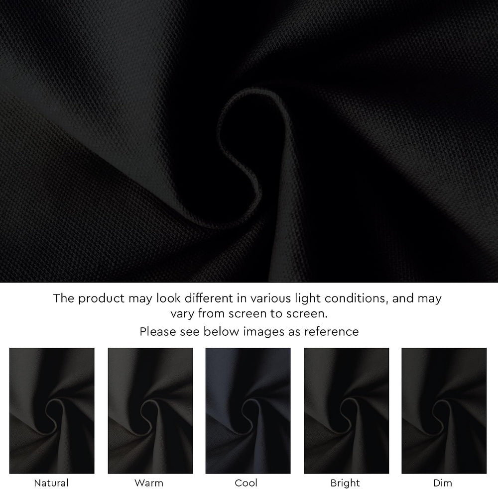 Encasa XO Halloween Cotton Tablecloth Rectangular 56"x120" Black