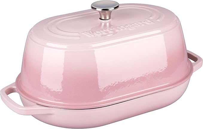 VORRINGARD Enameled Cast Iron Dutch Oven Pot