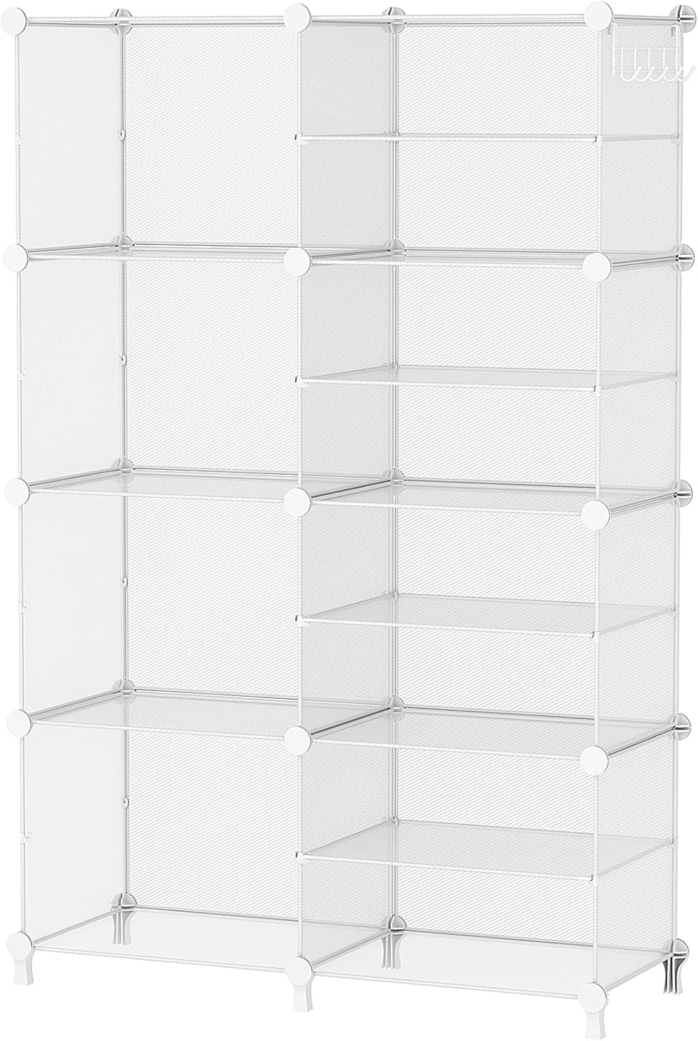 AWTATOS Closet Organizer 8 Cube Storage Shelves Clothes Organizers Closet