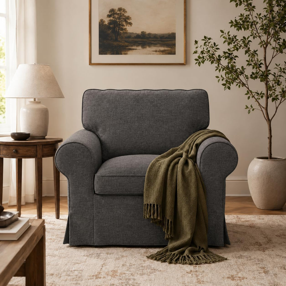 Ektorp Chair Cover for IKEA Ektorp Armchair Light Gray