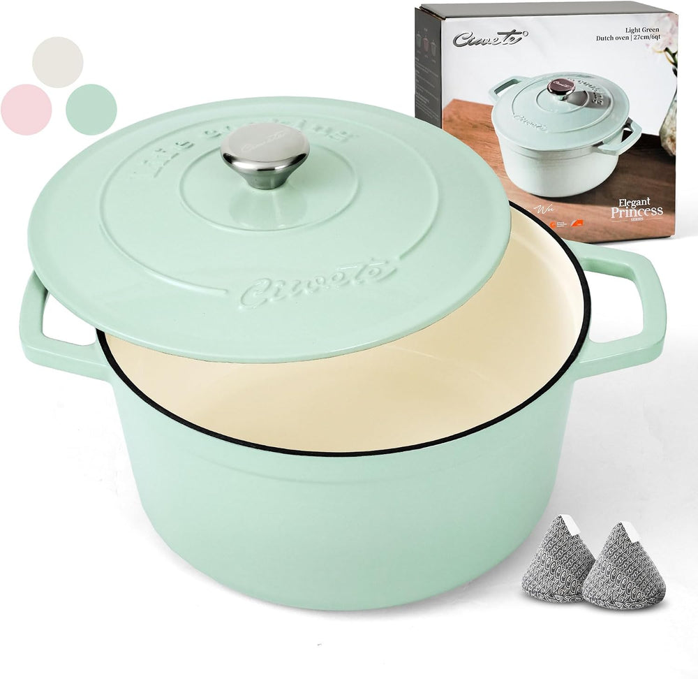 Ciwete 6 QT Dutch Oven Pot