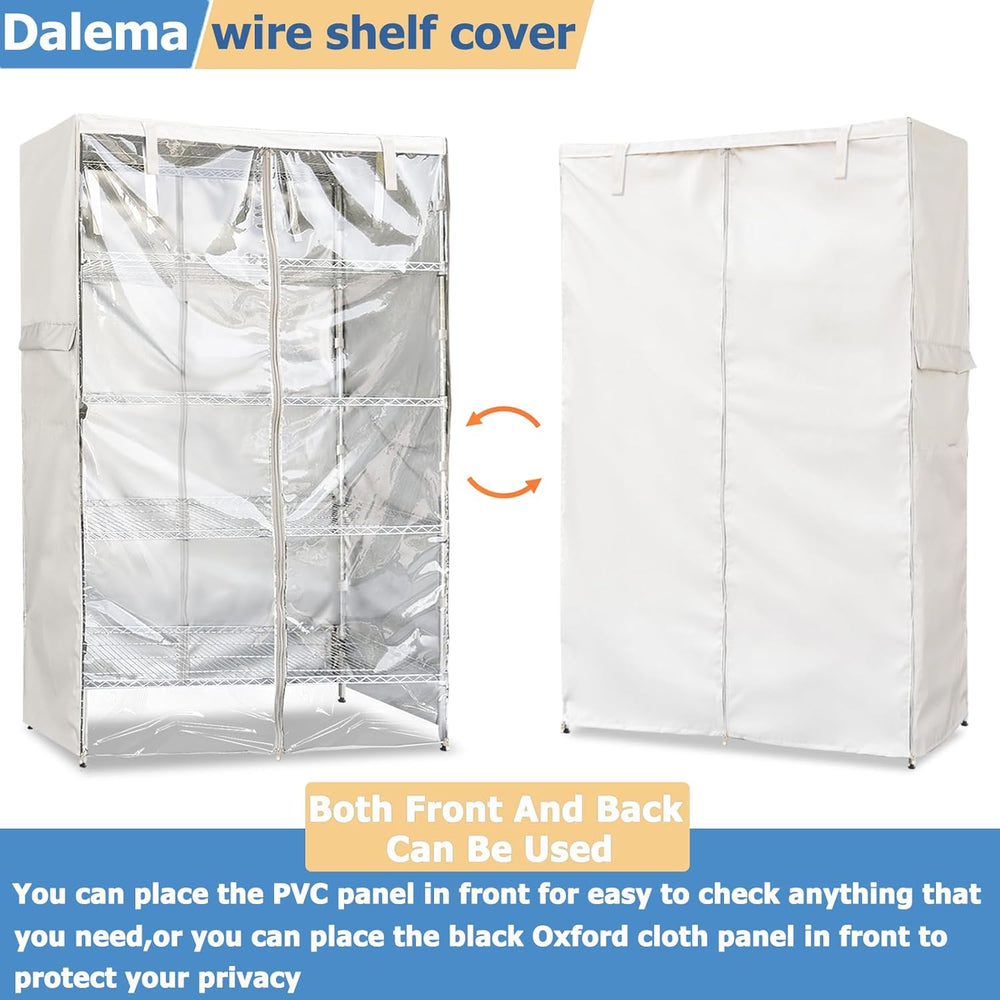 Waterproof Shelf Cover,Outdoor 600D Heavy Duty Dustproof Storage Shelves Cove...