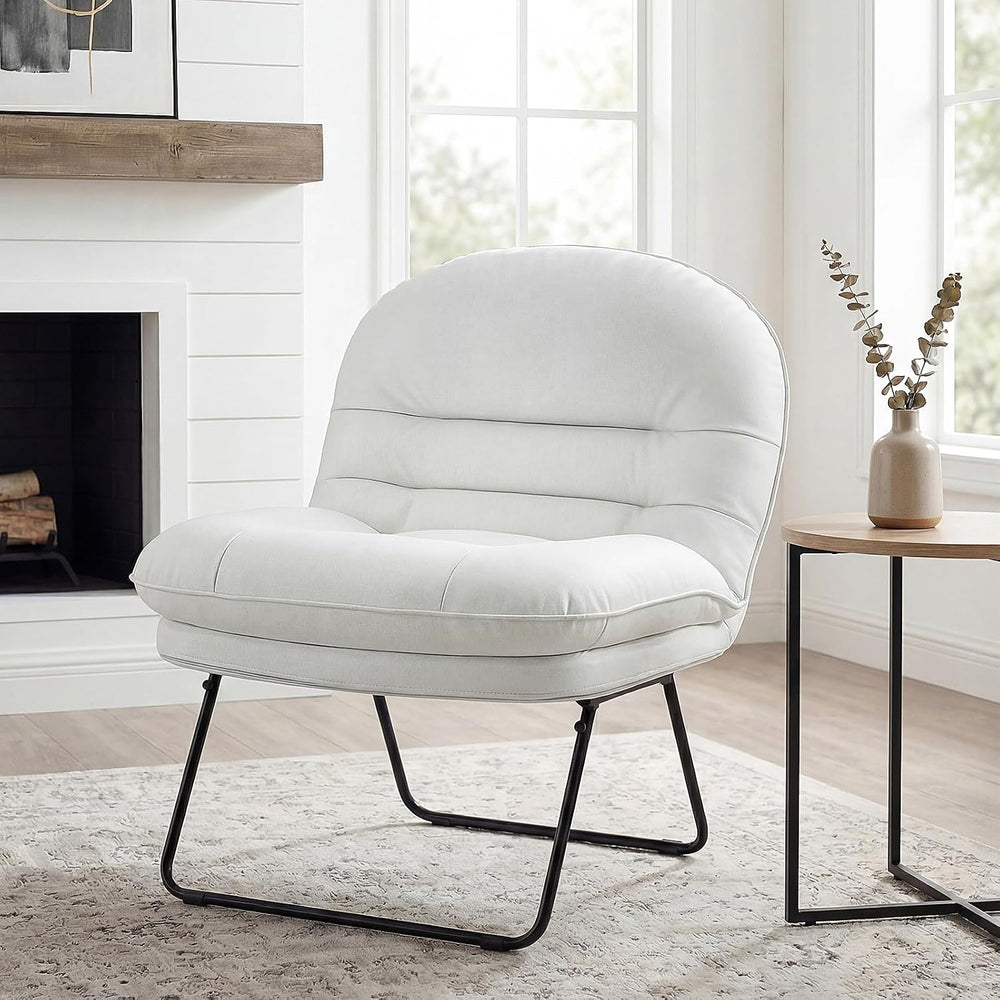 Saucer Chair, Small Foldable Floor Chair, PU Leather