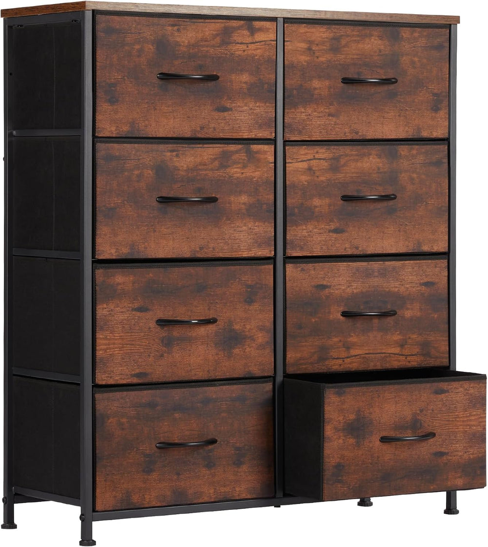 Sweetcrispy Dresser for Bedroom with 8 Drawers, Large Storage Tower