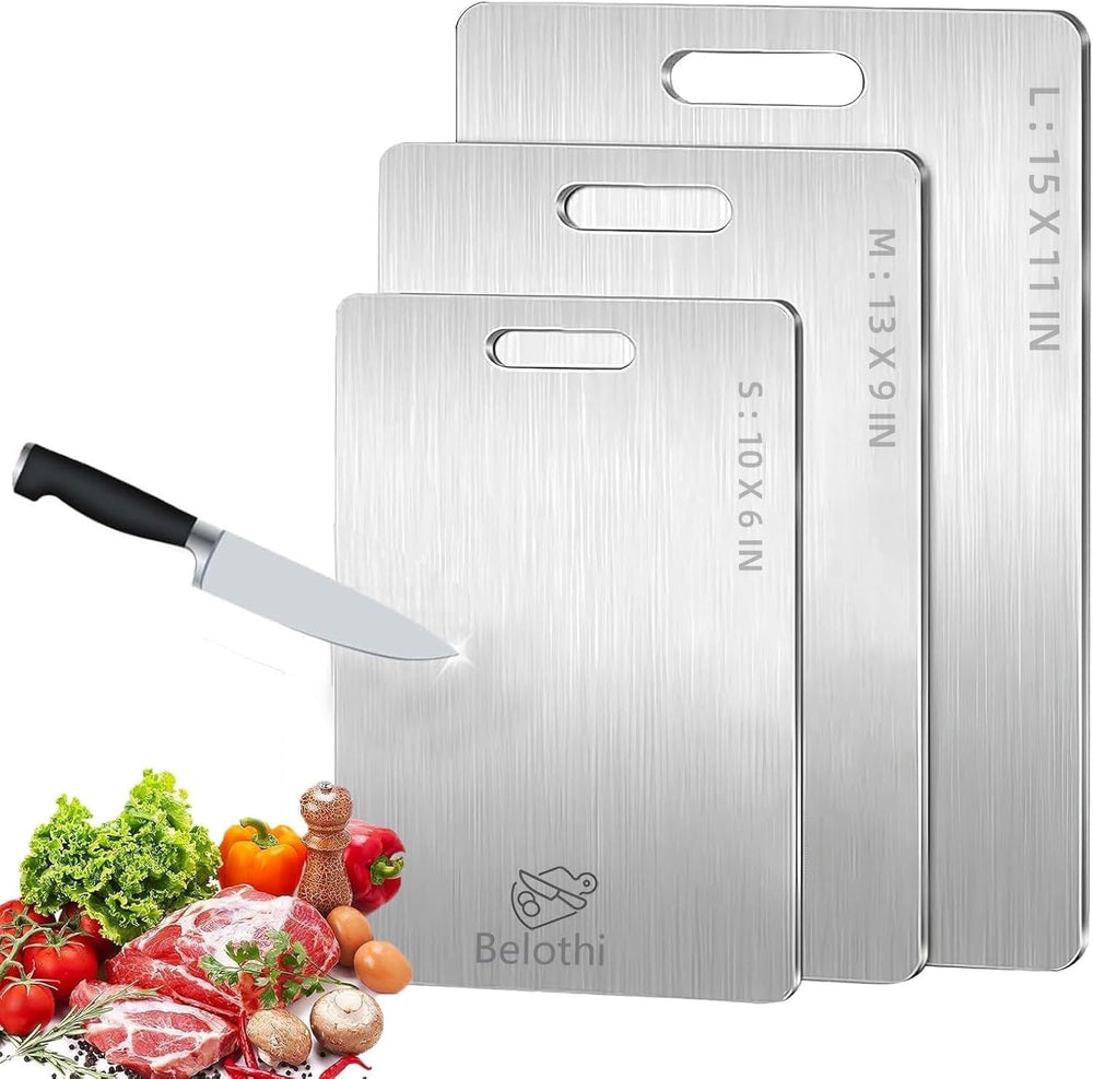 304 Stainless Steel Cutting Board, Non Toxic Cutting Boards