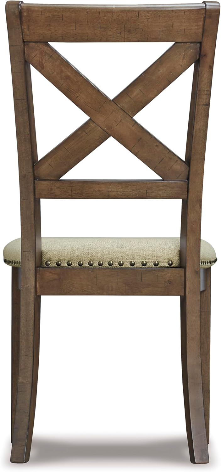 Signature Design by Ashley Moriville Modern Farmhouse 19" Upholstered Di...