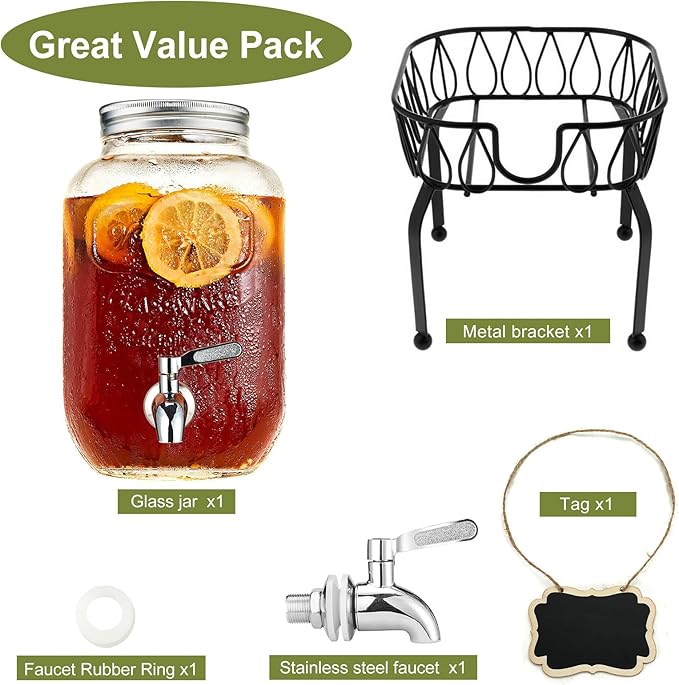 2 Gallon Beverage Dispenser