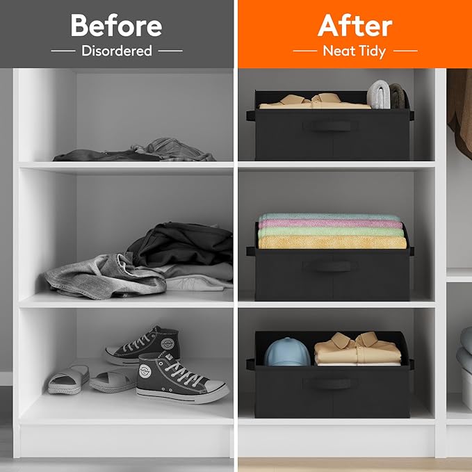 Lifewit Trapezoid Closet Storage Bins