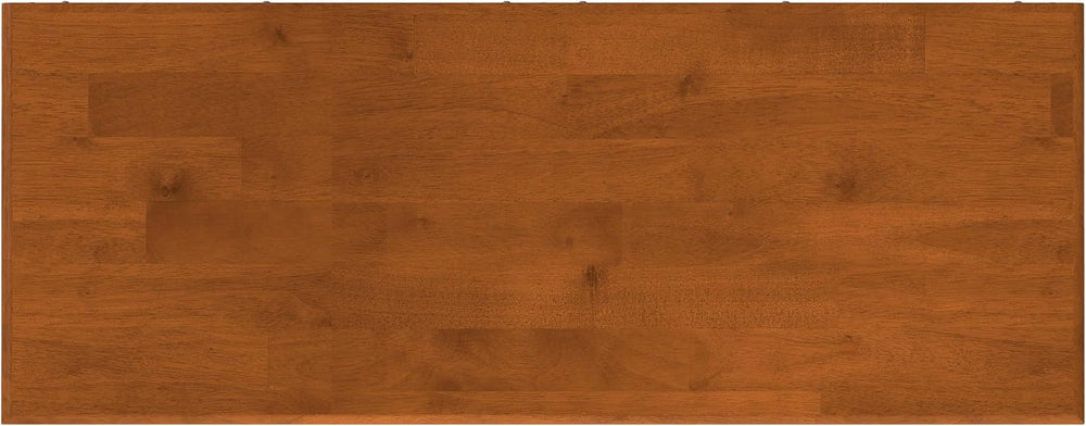 SIMPLIHOME Draper 36" Wide Solid Wood Cabinet in Teak Brown