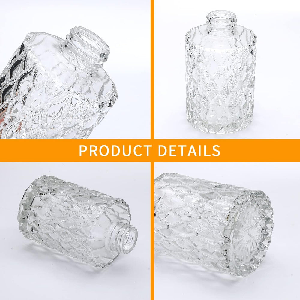 Glass Bud Vases Set of 32, Small Flower Vases for Wedding Centerpieces