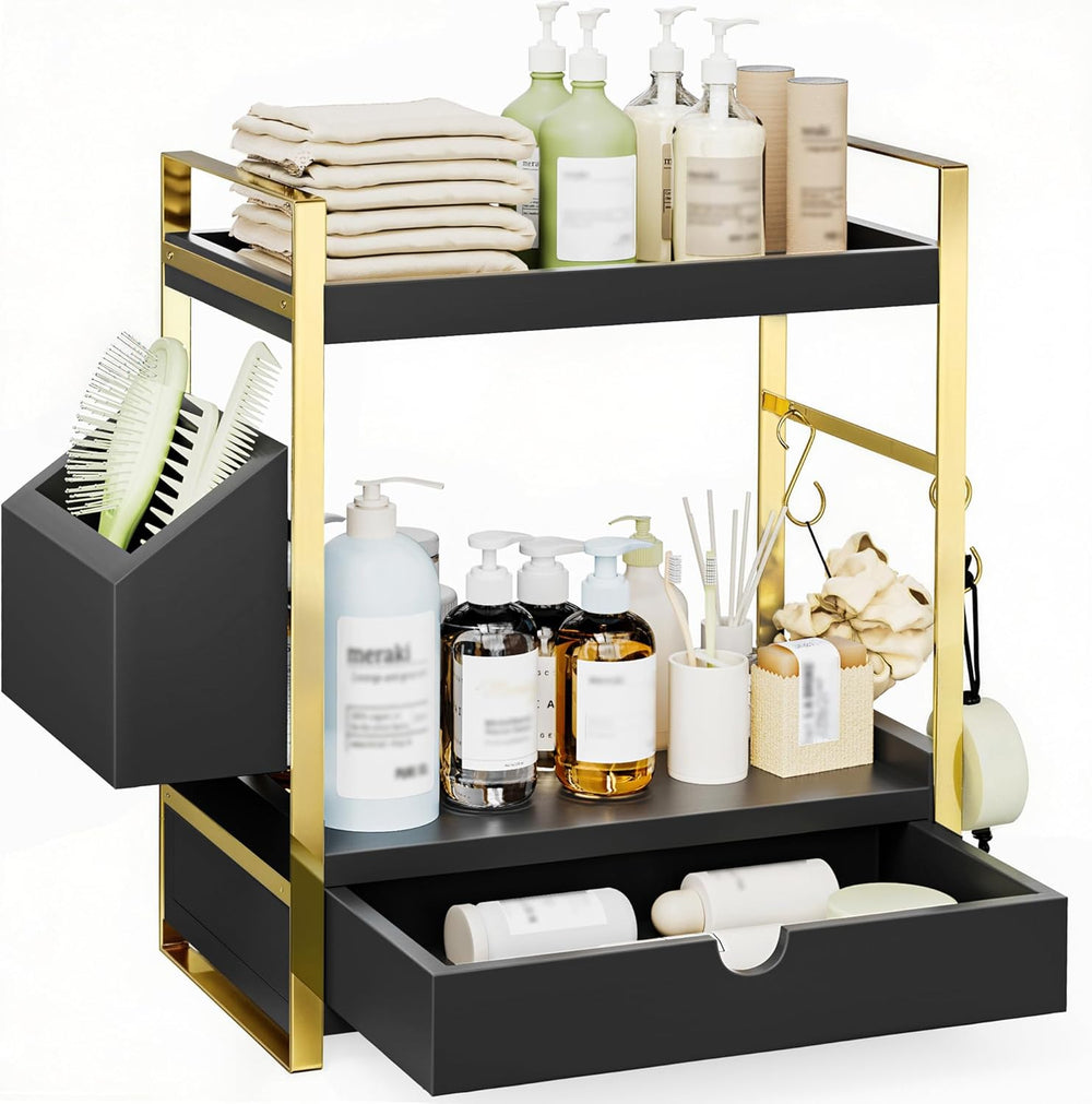 2-Tier Bathroom Counter Organizer