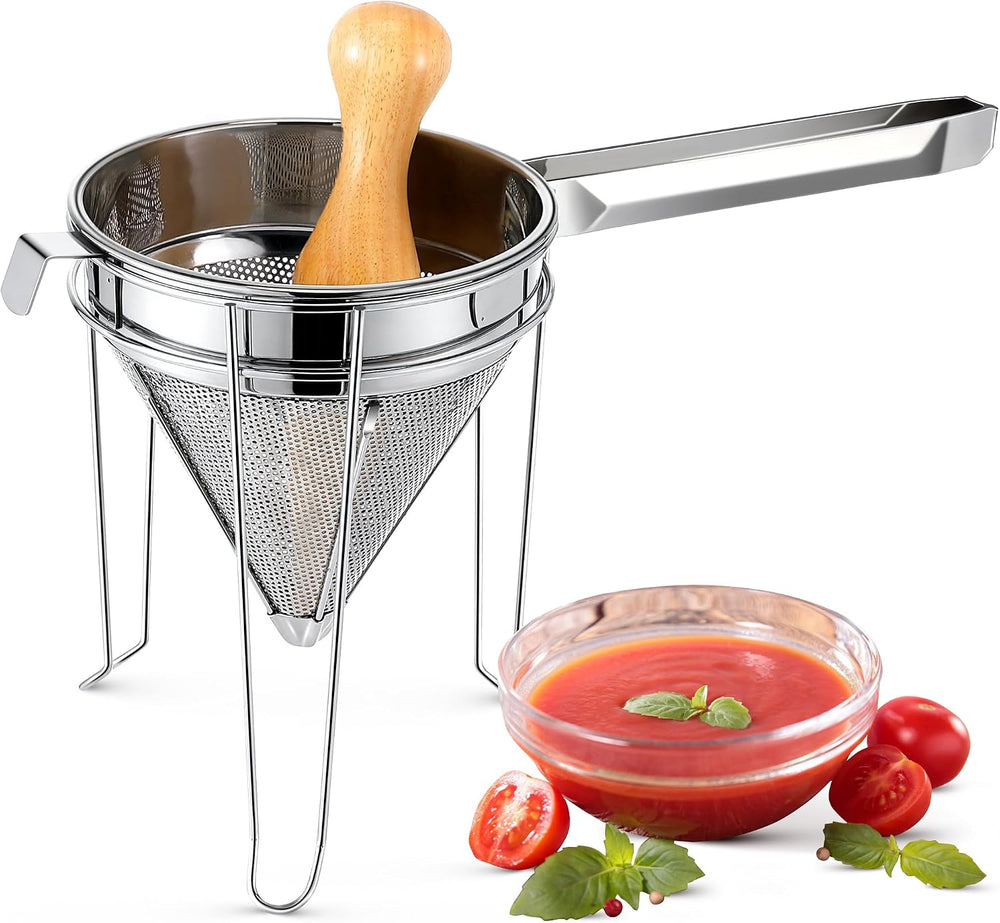 Feekoon Stainless Steel Chinois Strainer