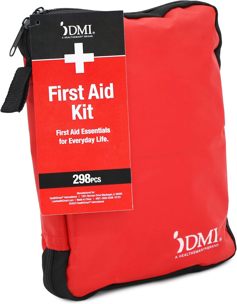 DMI 298-Piece Complete Emergency First Aid Kit, Treats Pain, Swelling, Cuts, ...