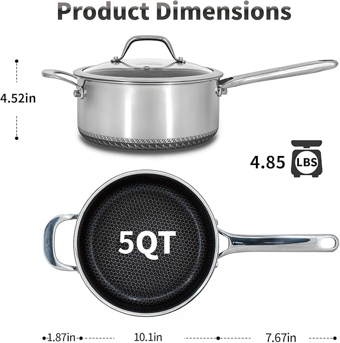 Hybrid Nonstick 5 QT Stockpot