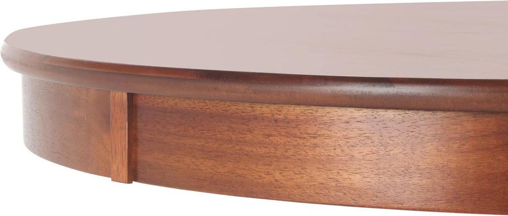 SAFAVIEH Home Collection - Sergio Rustic Cafe Brown Round Dining Table, Tradi...