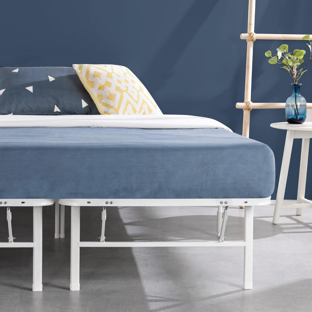 Zinus SmartBase Tool-Free Assembly Mattress Foundation, 14 Inch Metal Platfor...