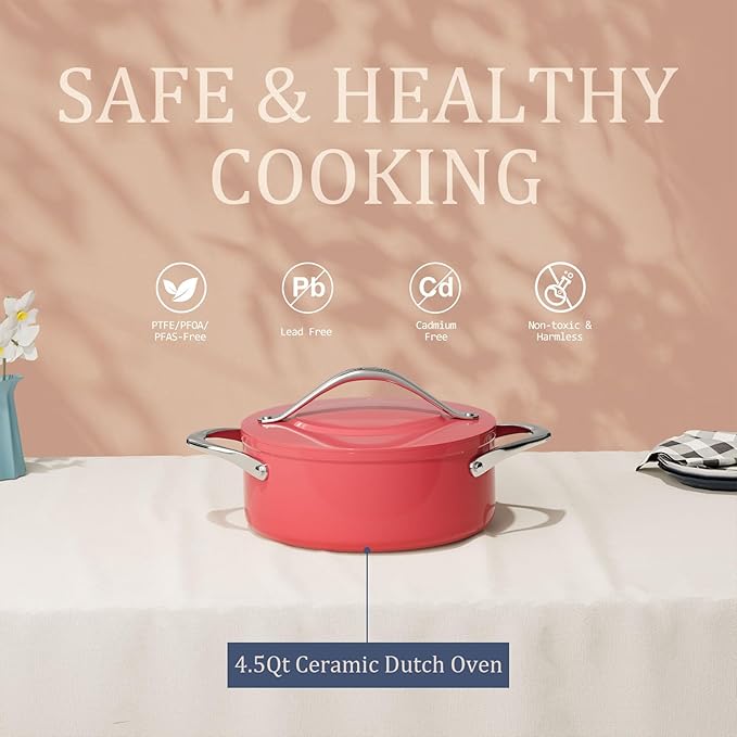 CookinCraze Dutch Oven Pot