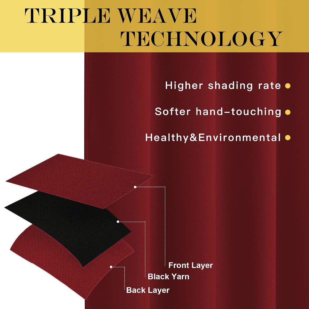NICETOWN Blackout Blinds for Sliding Door - Indoor Slider Curtains for Patio,...