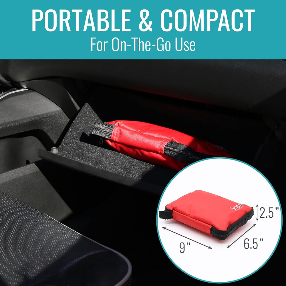 DMI 298-Piece Complete Emergency First Aid Kit, Treats Pain, Swelling, Cuts, ...
