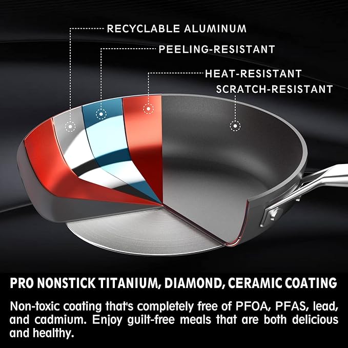 MsMk 8 inch Small Frying Pan