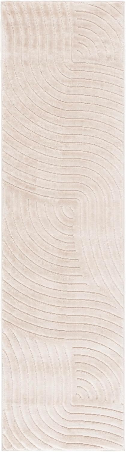SAFAVIEH Selena Collection Runner Rug - 2'2" x 6', Beige, Non-Sh...