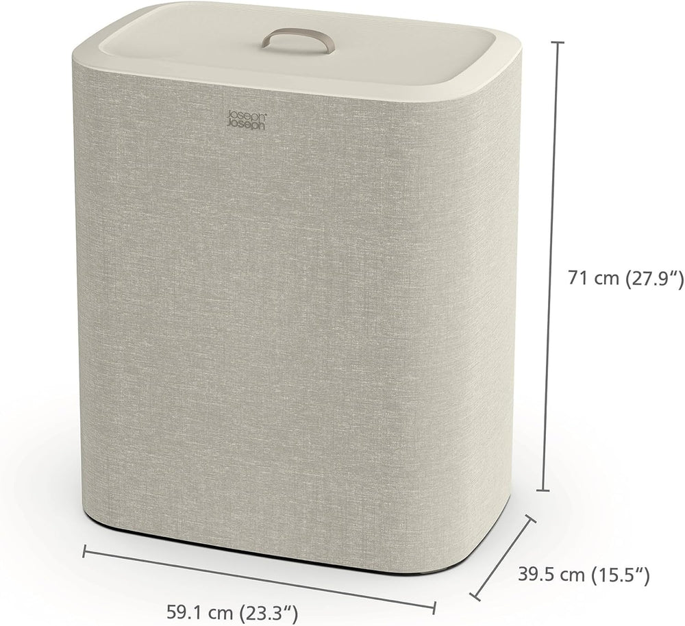 Joseph Joseph Tota 90 liter/23.8 gallon Laundry Hamper Separation Basket with...