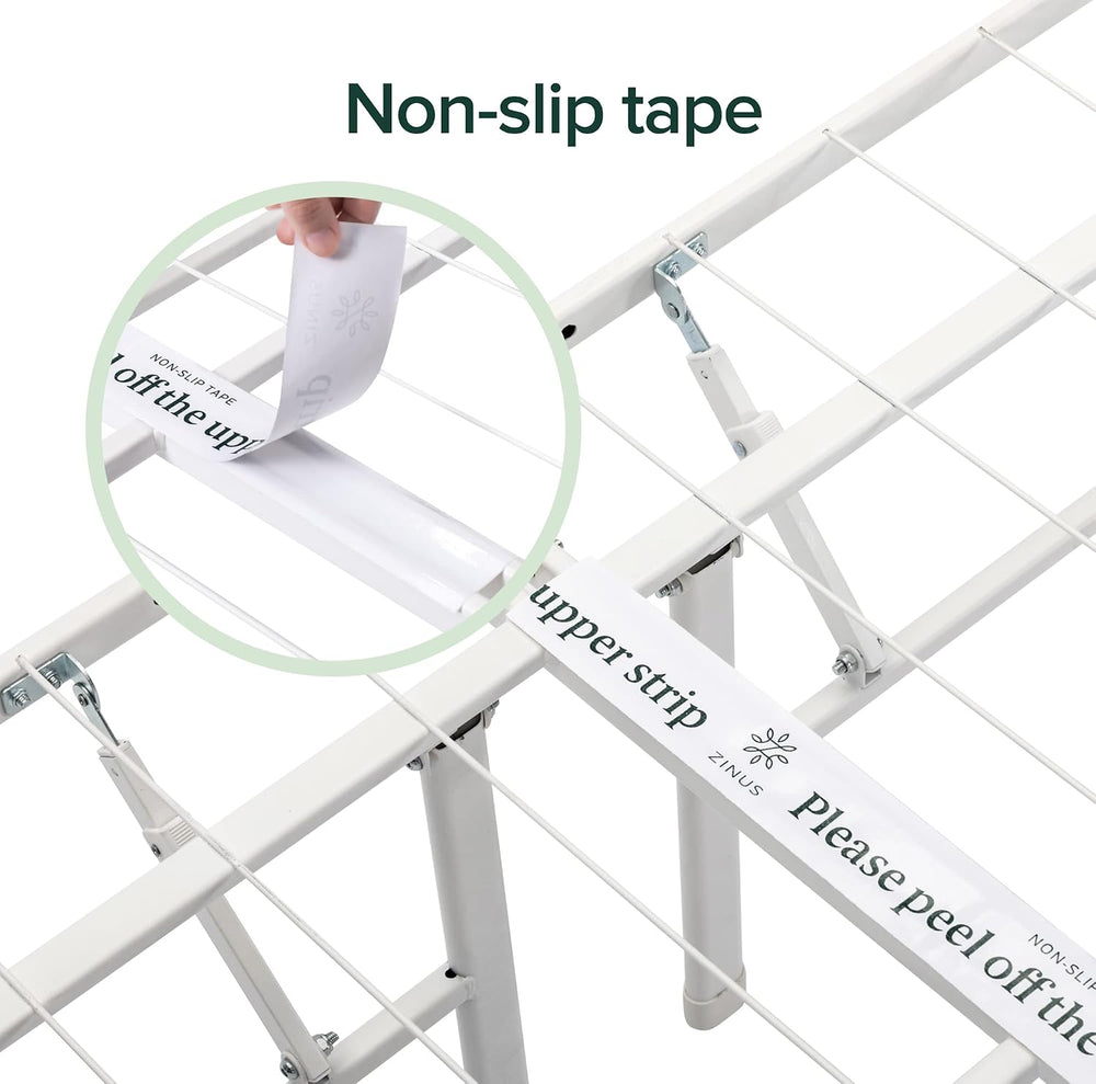 Zinus SmartBase Tool-Free Assembly Mattress Foundation, 14 Inch Metal Platfor...