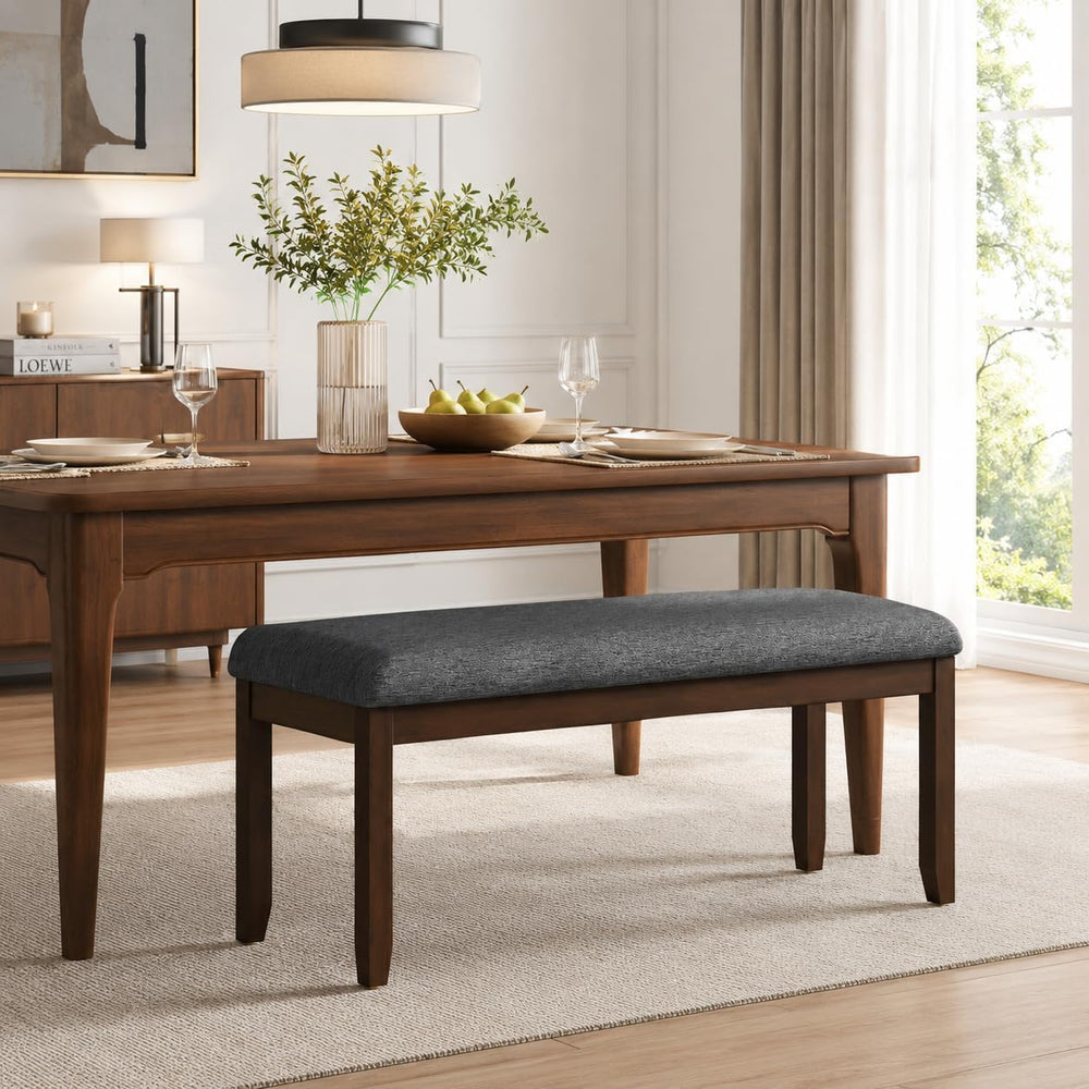 NAFORT Dining Bench Entryway Bench Upholstered Dining Bench