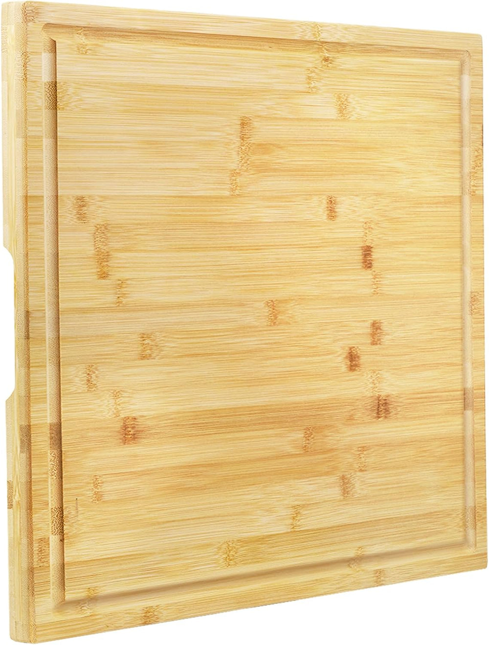 Utoplike Bamboo Cutting Board 20 x 20 inch, Large Wood Chopping Board