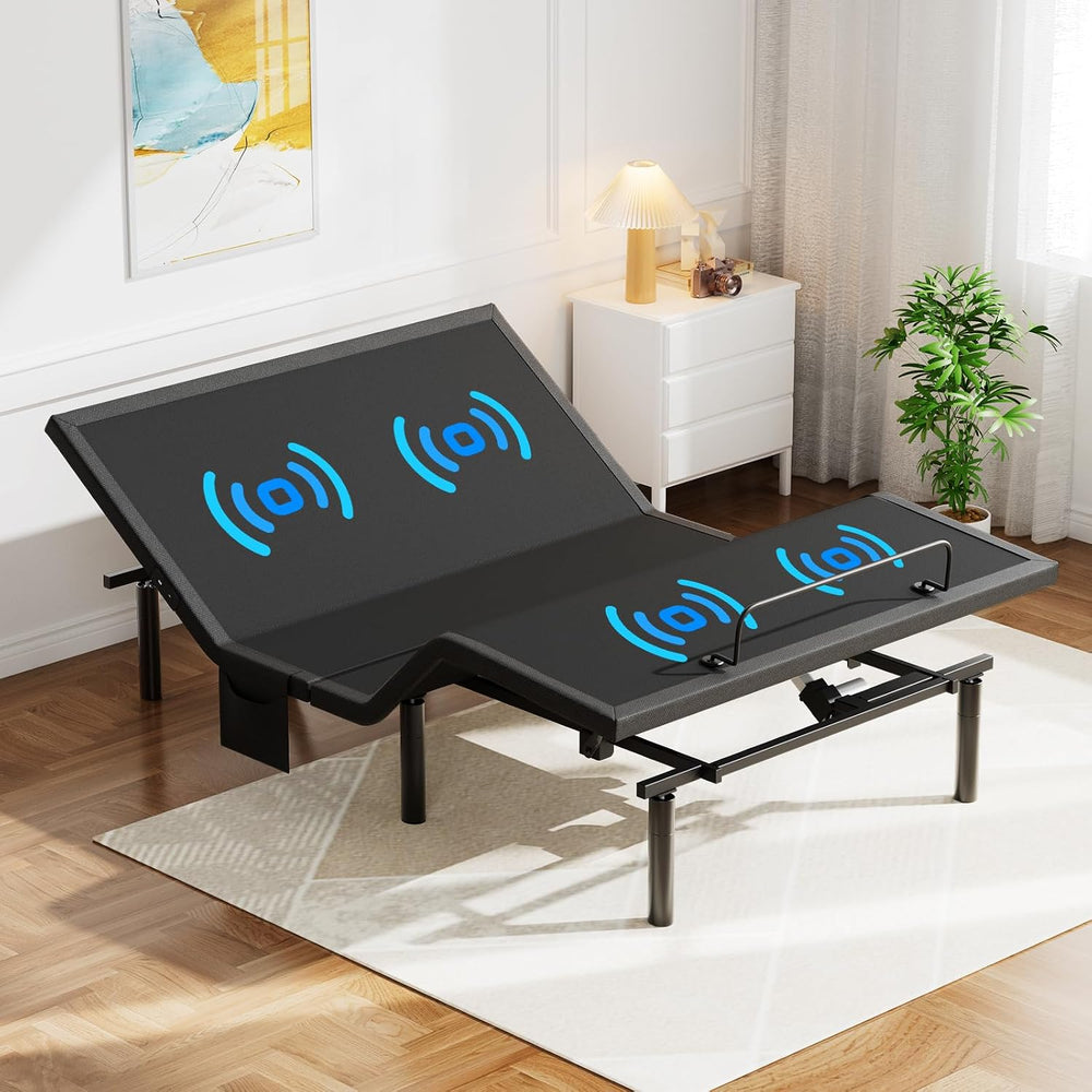 Pipishell Full Adjustable Bed Frame with Wireless Remote and Zero Gravity