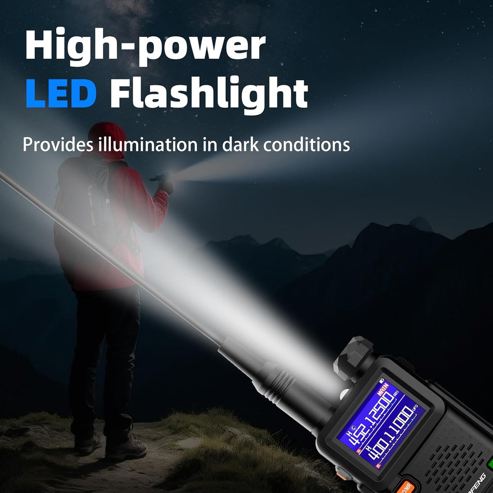 Baofeng Radio UV-5RM Ham Radio Handheld UV5R Walkie Talkies Long Range