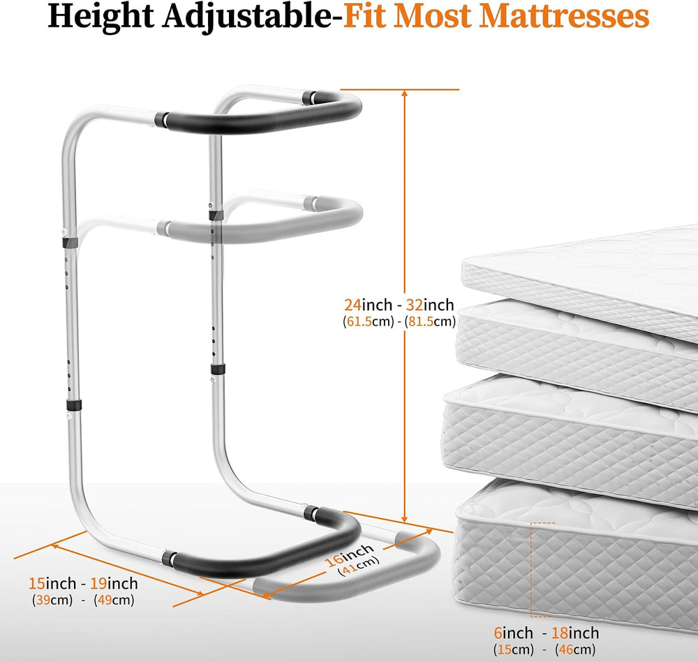 Adjustable Blanket Lifter for Bed, Non-Slip Design with 4 Clip