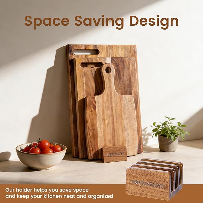 Acacia Wood Cutting Board Set of 3