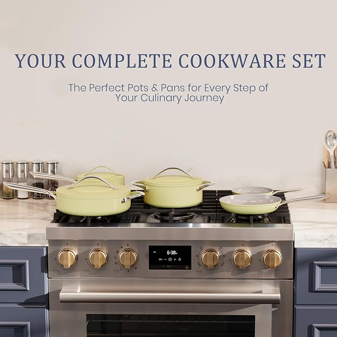 CookinCraze 4.5qt Ceramic Dutch Oven Pot