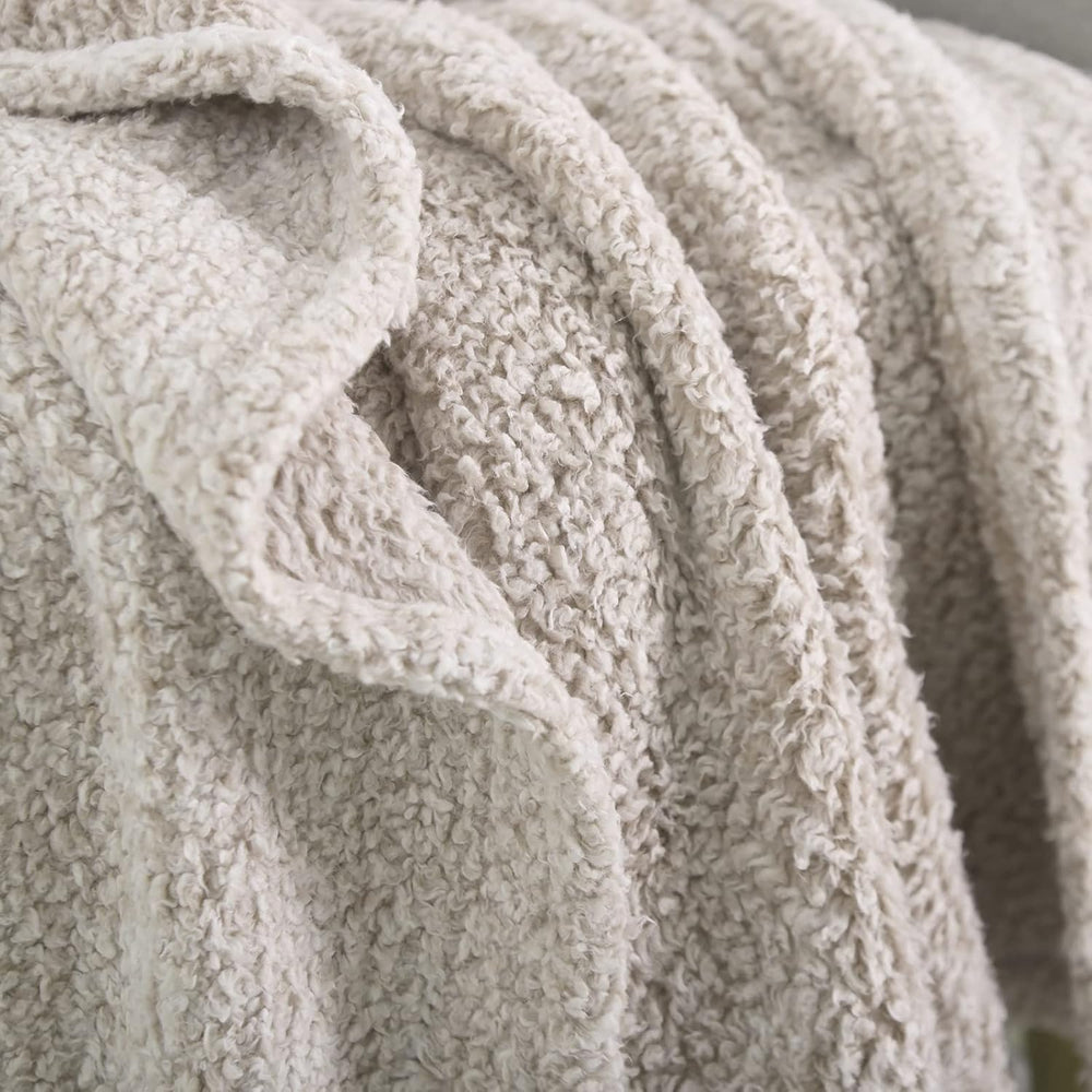 Ultra Soft Fleece Sherpa Blanket Queen Size,Lightweight Cozy Boho Bed Blanket...