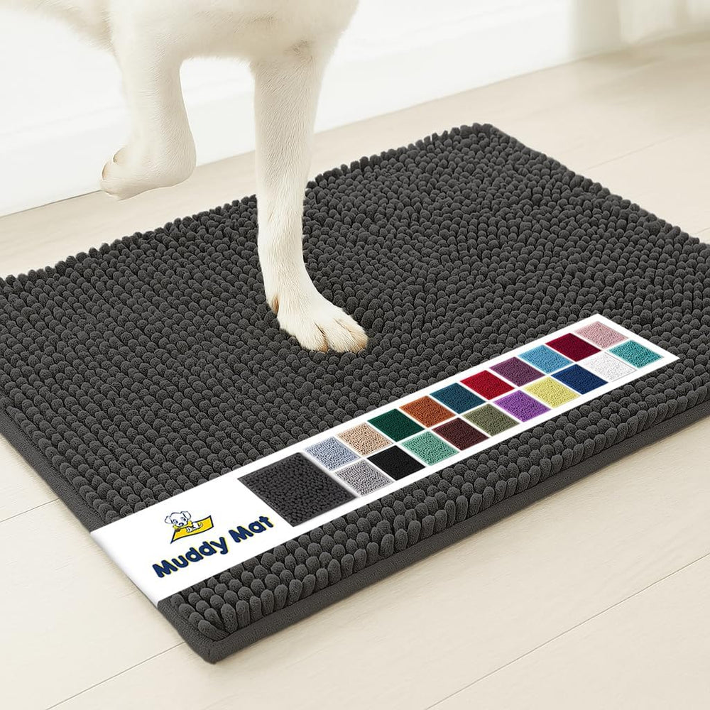 Muddy Mat® | Super Absorbent Door Mat Indoor, Microfiber Quick Dry Chenille