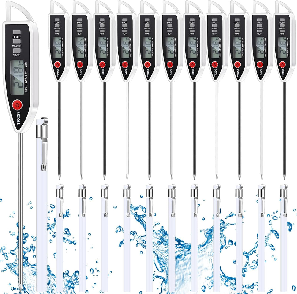 Copkim 12 Set Waterproof Food Thermometer