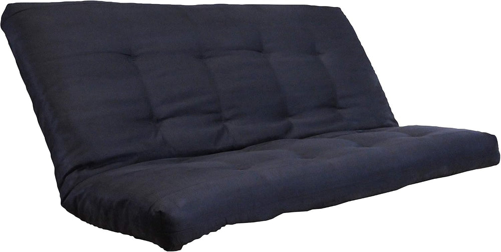 Kodiak Furniture Suede Black Queen-size Futon Mattress Only