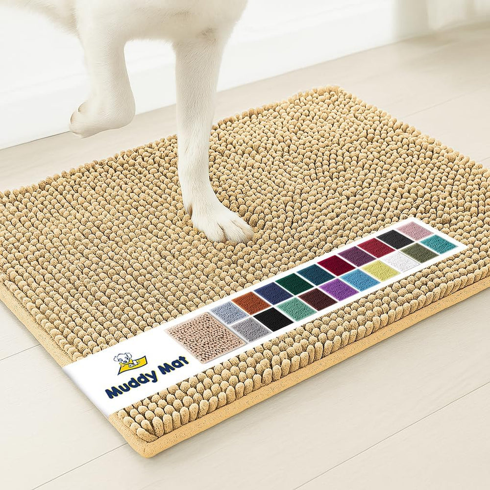 Muddy Mat® | Super Absorbent Door Mat Indoor, Microfiber Quick Dry Chenille