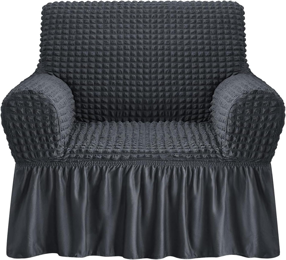 NICEEC Arm Chair Covers Armchair Covers Universal Slipcovers with Skirt