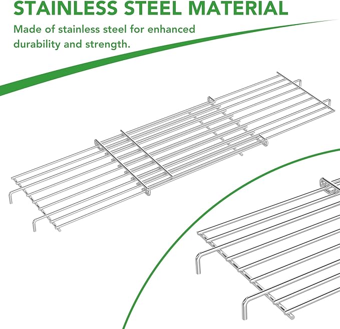 Universal Wind Guard and Warming Rack Fit