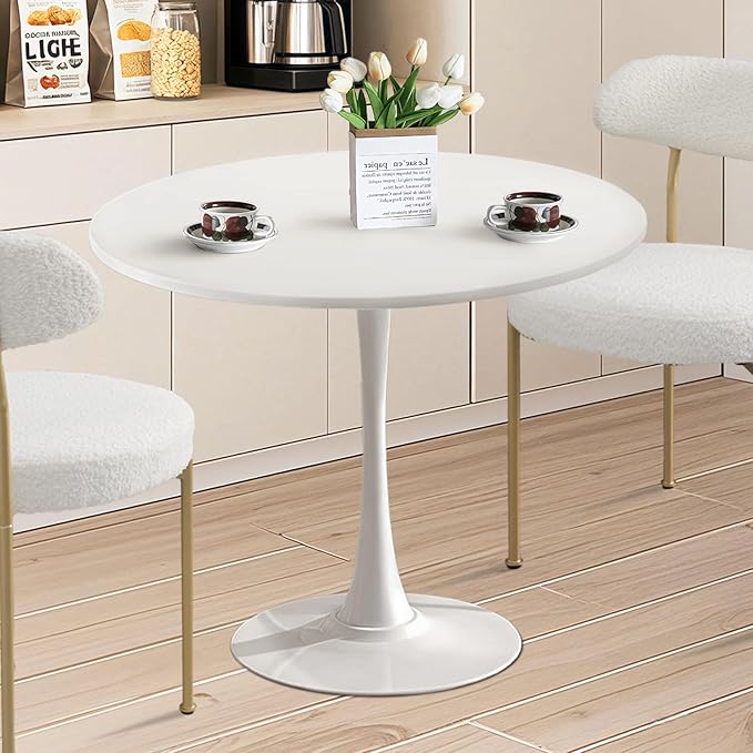 SoarFlash Kitchen Table and Chairs for 2, 24" Dining Table Set for 2 wit...