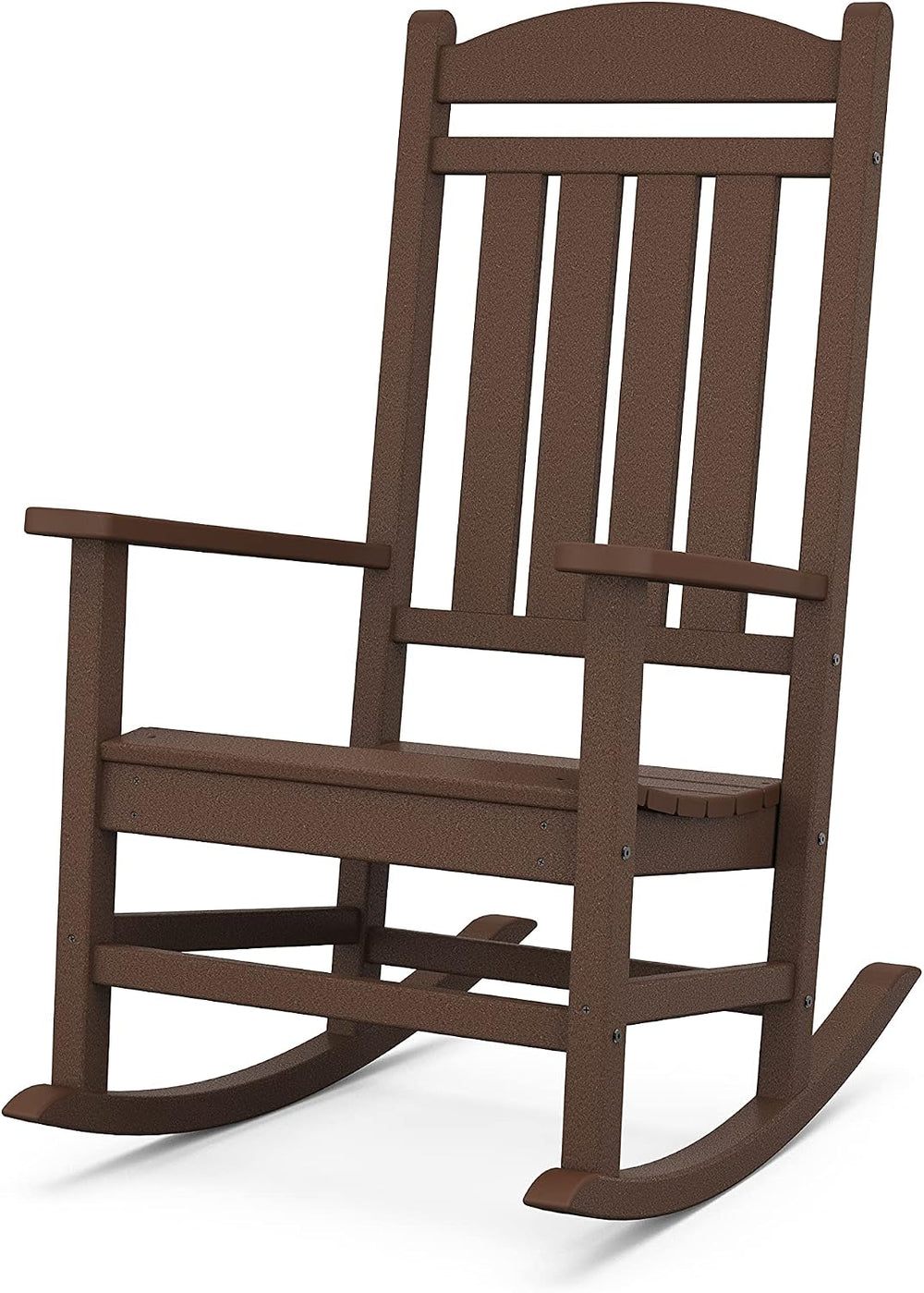 POLYWOOD R100MA Presidential Outdoor Rocking Chair, Mahogany & ECT18MA Lo...