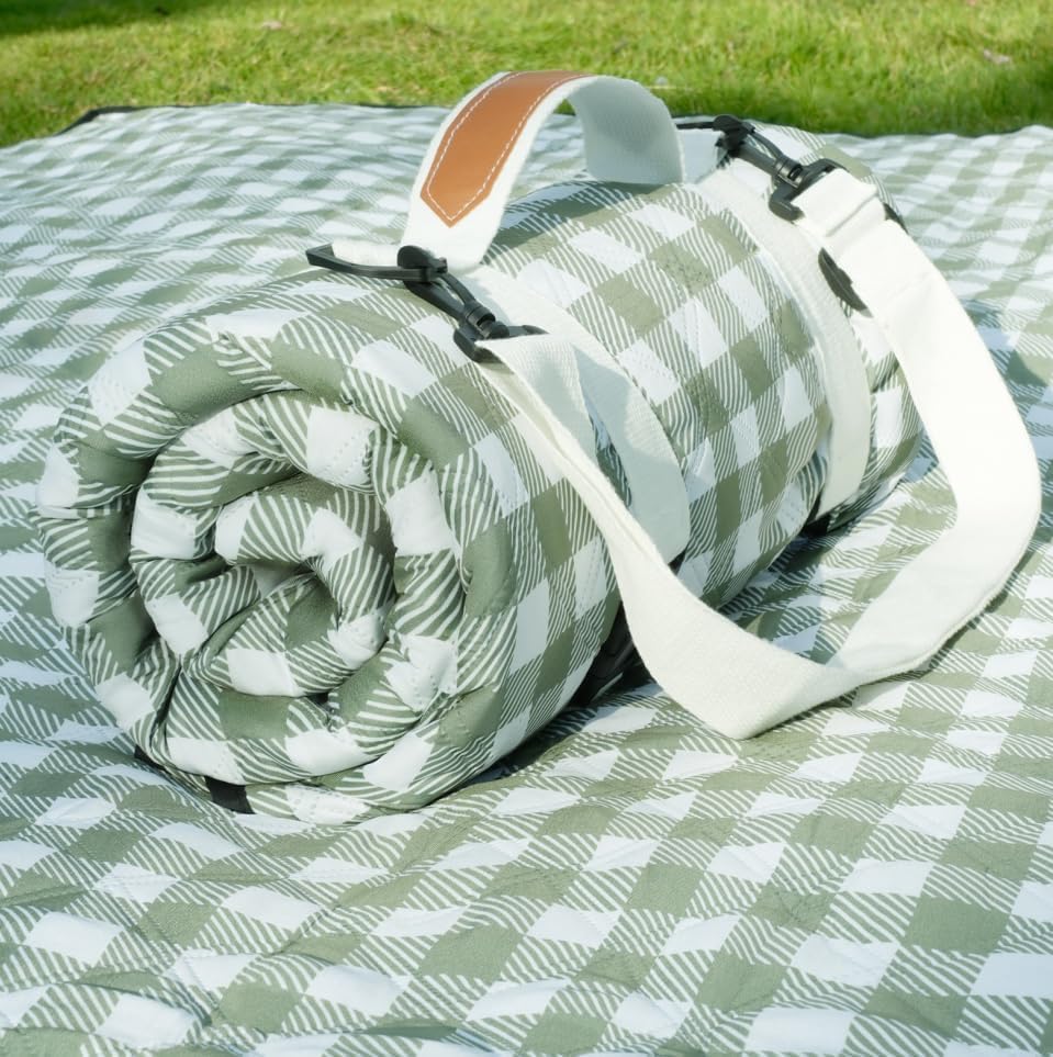 Genovega Waterproof Picnic Blanket Beach Outdoor Camping Mat Rug Extra Large ...