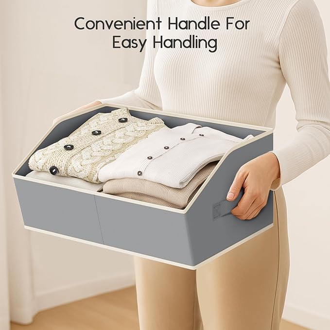 Homsorout Large Closet Organizers and Storage Bins