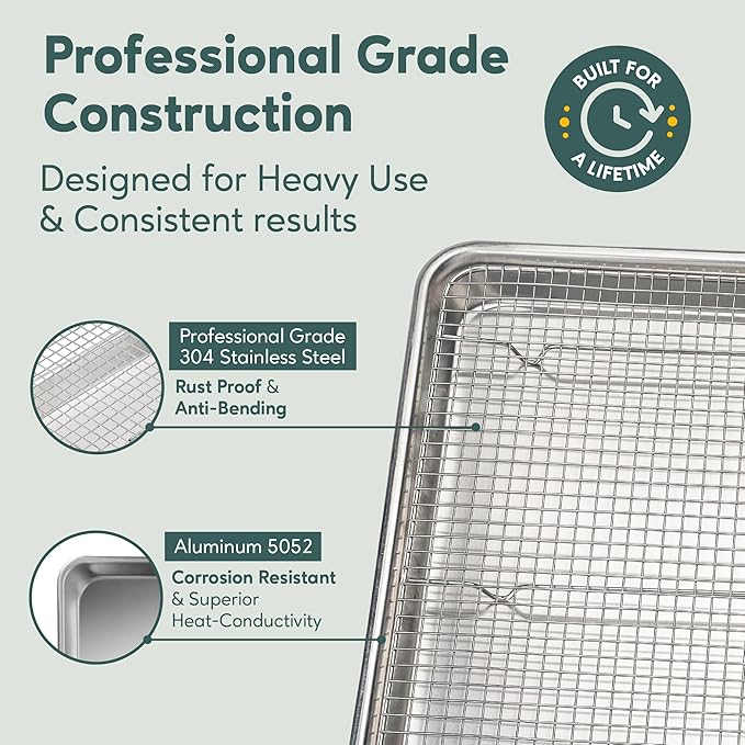 Ultra Cuisine Aluminum Baking Sheet