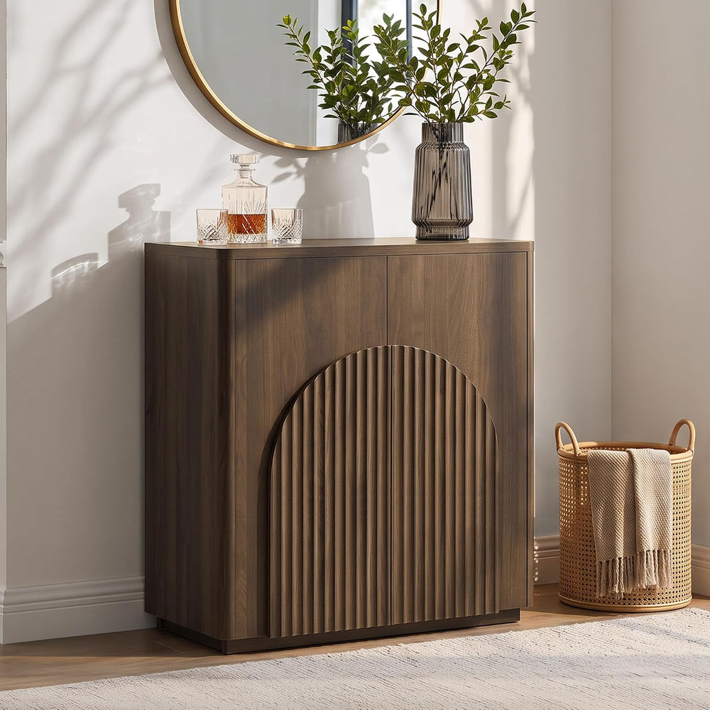 CHITA Sideboard Buffet Cabinet with Storage, Small Storage Cabinet with Doors...